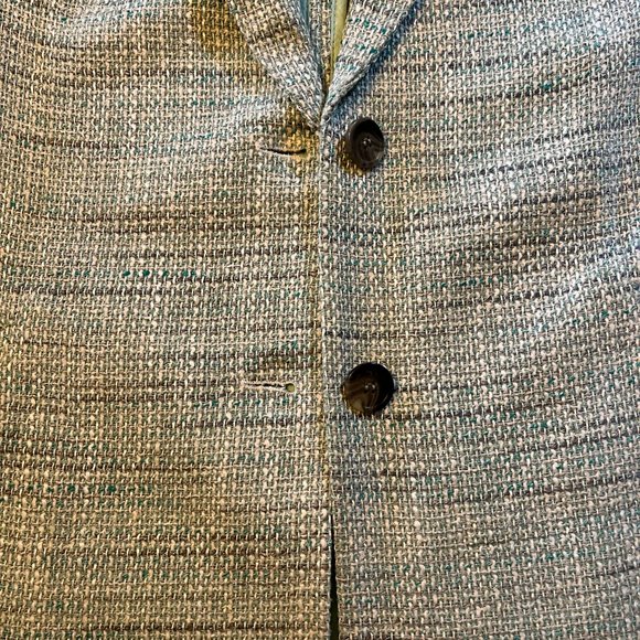 Gerry Weber Jacket Green Mint Woven Mid Length Outwear - Picture 4 of 11